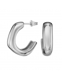 Hoop earrings 23 steel