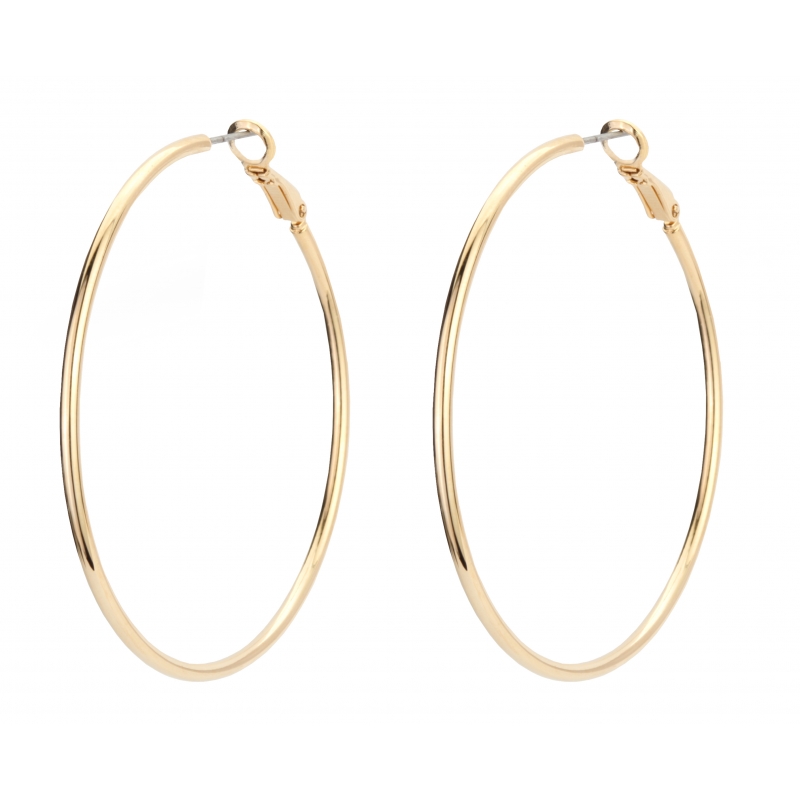 Traveller Creoles verguld 65mm