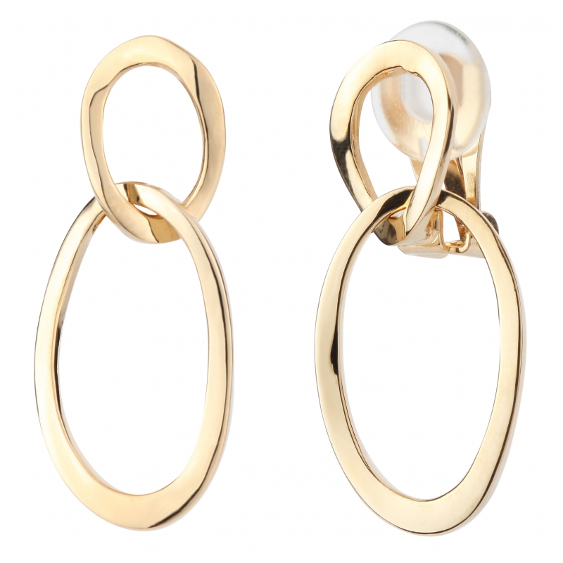 Traveller Oorclips Hanger verguld