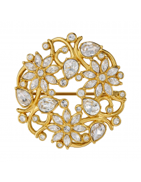 Traveller Brooch - Gold...