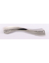 Brooch rhodium crystal