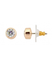 Pierced earrings pink gold...