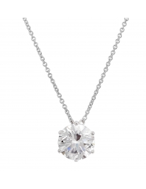 Pend.(+chain), 925/rh, 8mm...