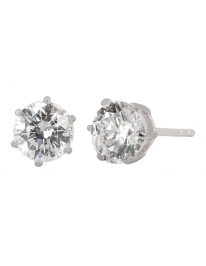 Pierced earring, 925/rhod,...