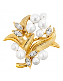 Traveller Brooch - Gold...
