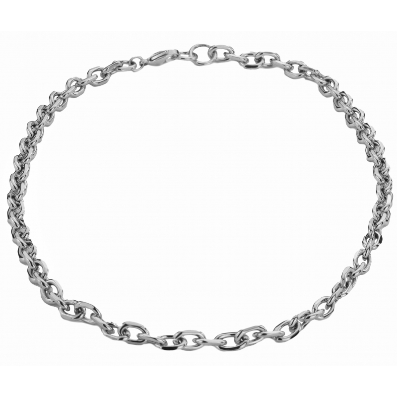 Traveller Ketting edelstaal - 48 cm