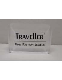 Traveller brand sign